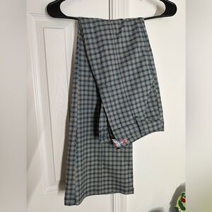 Urban Outfitters plaid bootcut pants